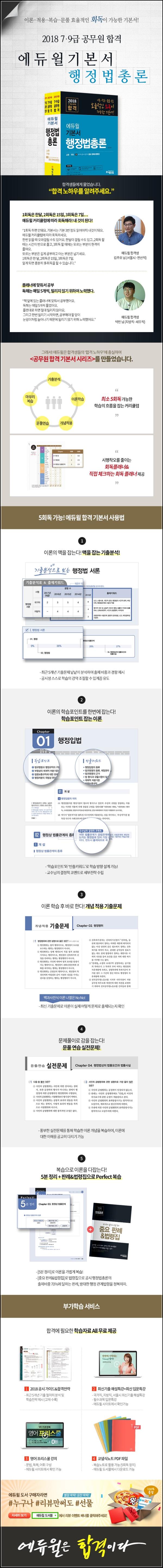 2018 에듀윌 행정법총론, 합격의 날개를 달다_20